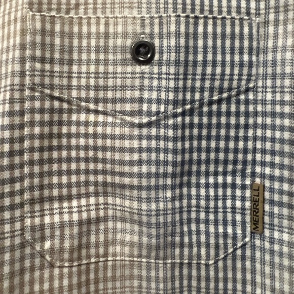 Merrell Green/Tan Check long sleeve | SIZE XL - Picture 6 of 7
